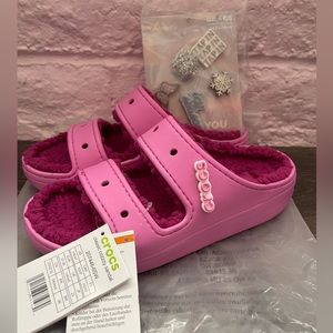 Crocs sandals Saweetie Icy collab size 7